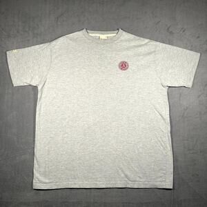 Houndstooth T-Shirt Mens XL Heather Gray University of Arkansas Razorbacks NCAA